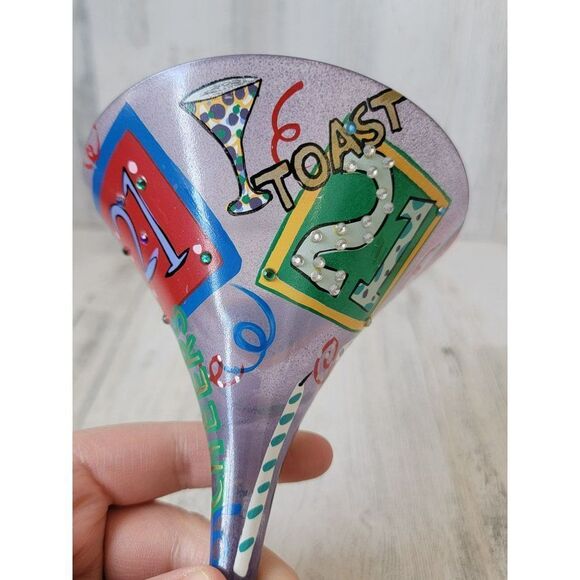 Lolita 21 martini glass legal drink birthday decor - Picture 6 of 11